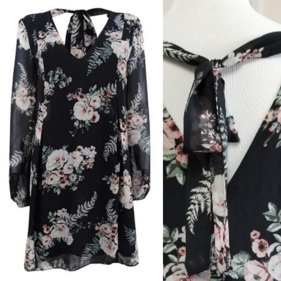 🆕️⬇️BCBGeneration Sexy Boho Floral Shift Dress - Picture 8 of 8